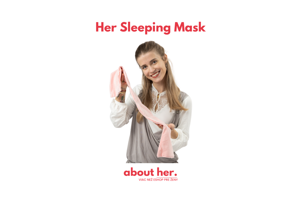 Originálny katalógový záber HER Sleeping Mask - Weighted Gravity Mask od AboutHer.