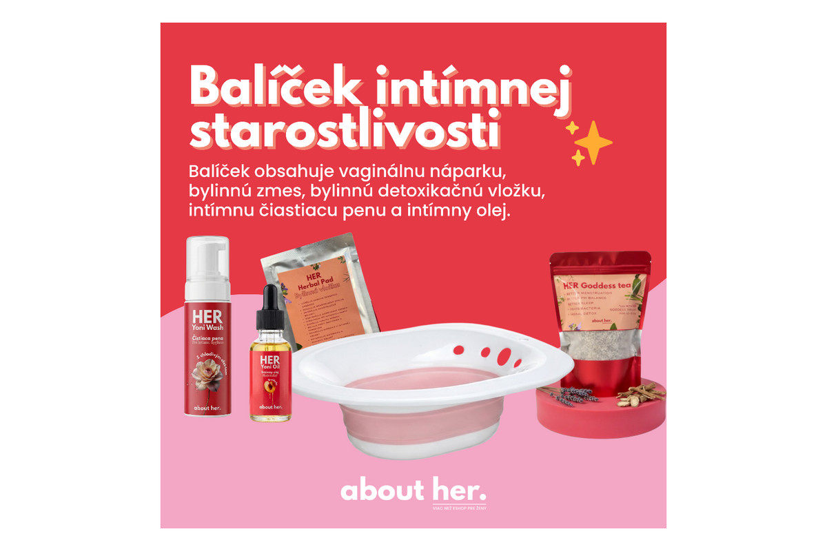 Originálna fotografia HER Yoni Care bundle z katalógu AboutHer.