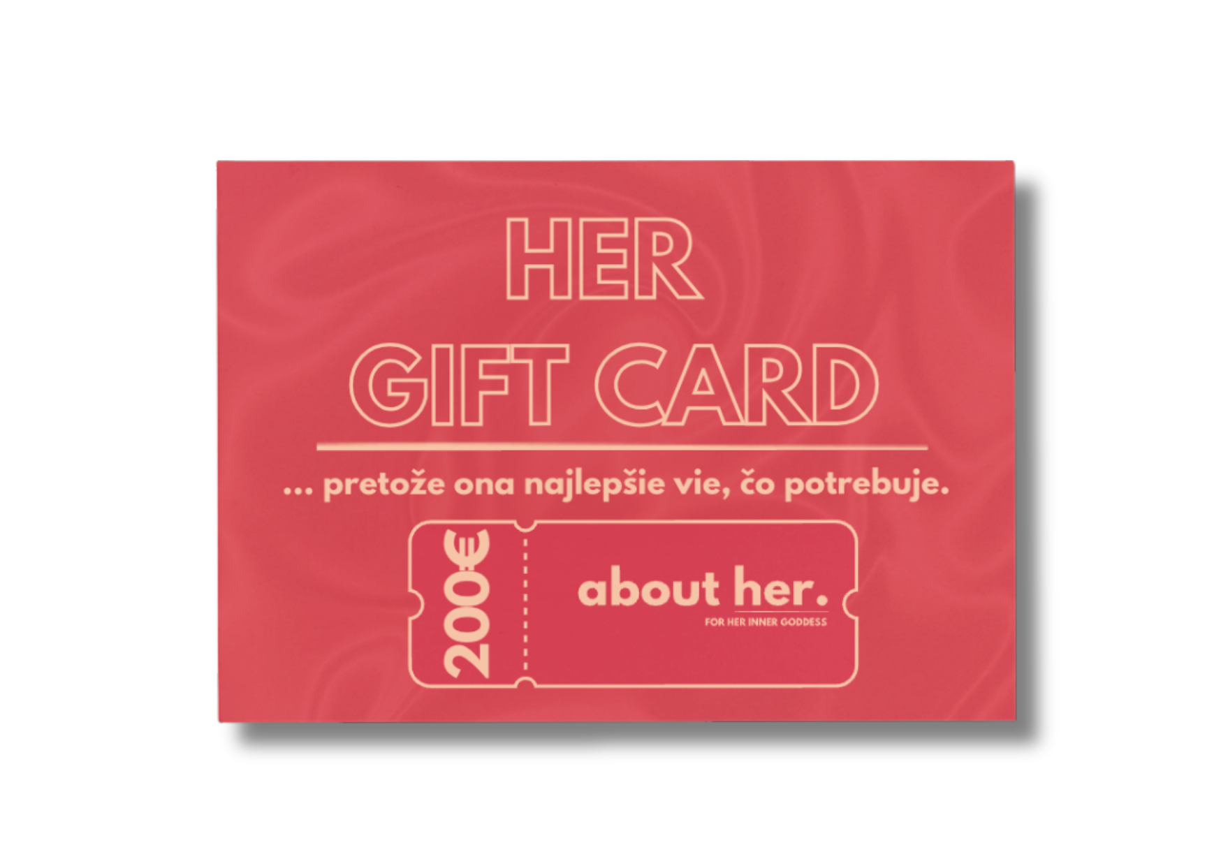 HER GIFT CARD