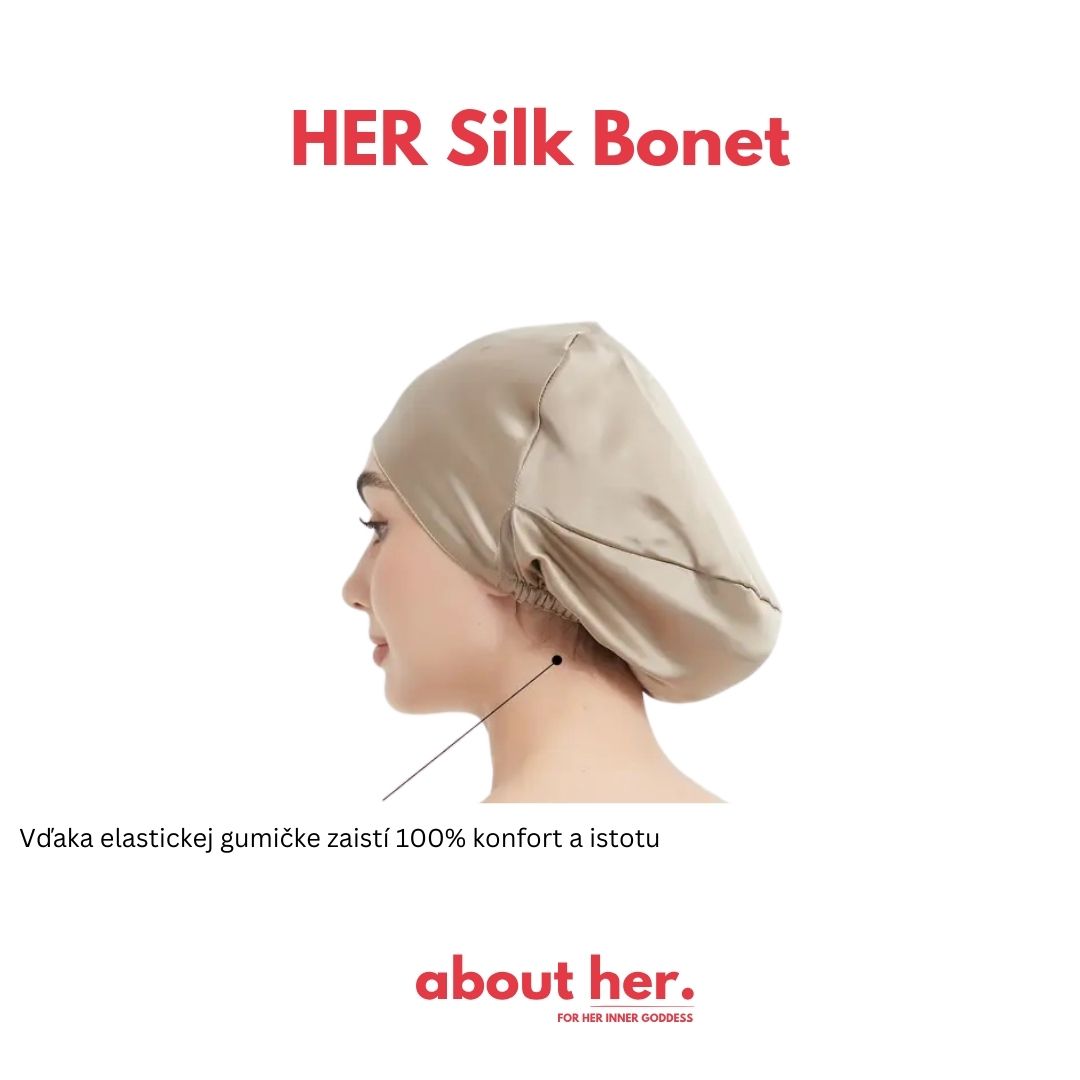 HER SILK BONET - Sleeping Cap