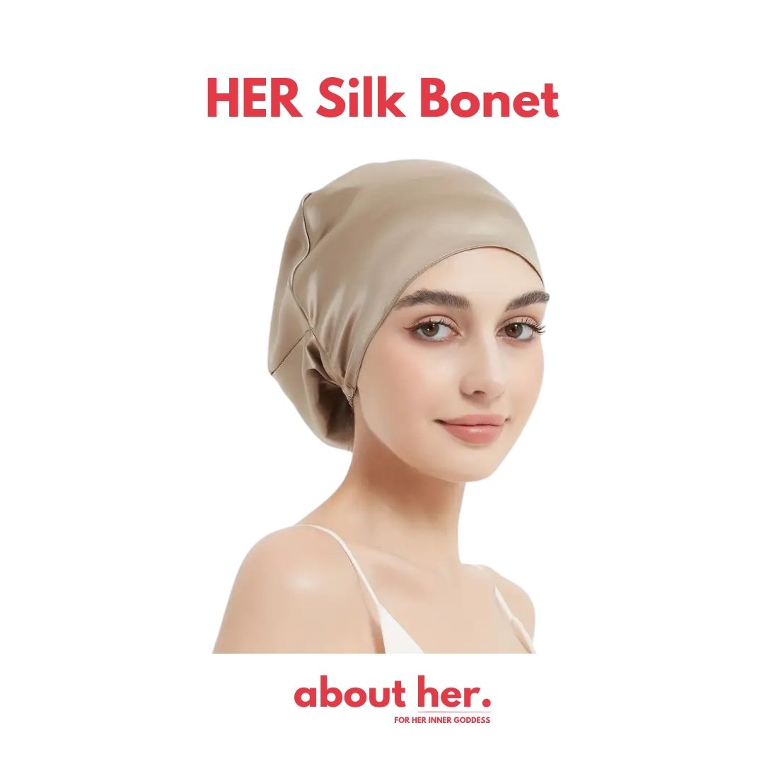 HER SILK BONET - Sleeping Cap