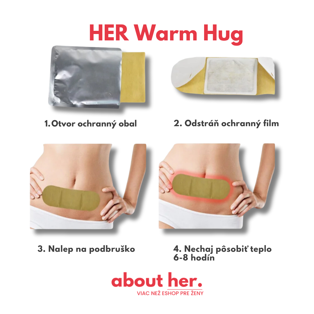 HER Warm Hug - menstrual heating patch