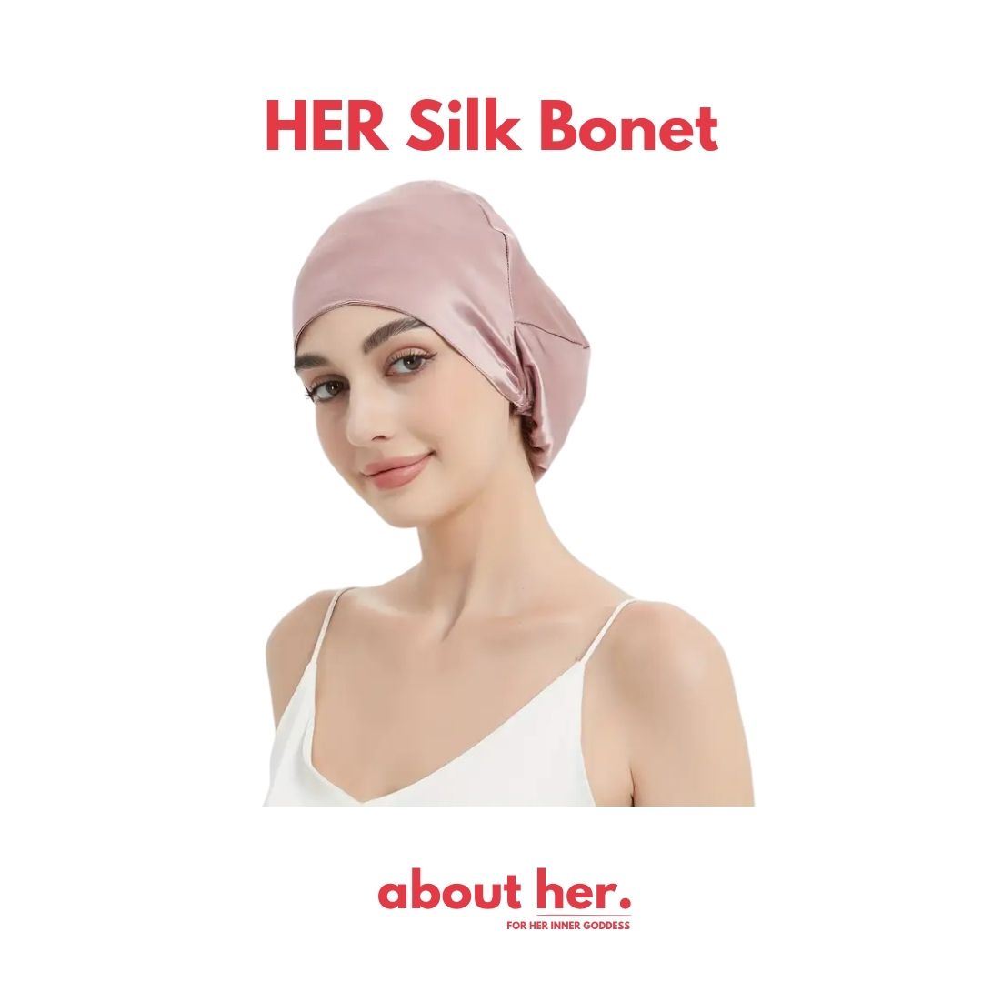 HER SILK BONET - Sleeping Cap